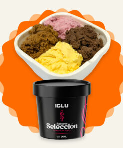 1Kg de Helado + 1 Sabores Selección